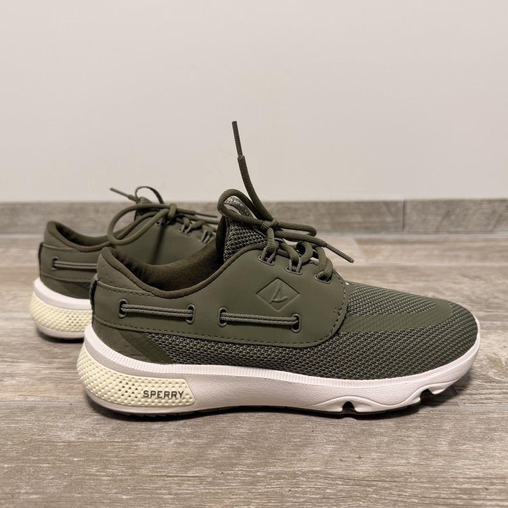 NEW Women's Watersport shoes SPERRY 7 SEAS Size 6.5‎ Color Green - Picture 5 of 10